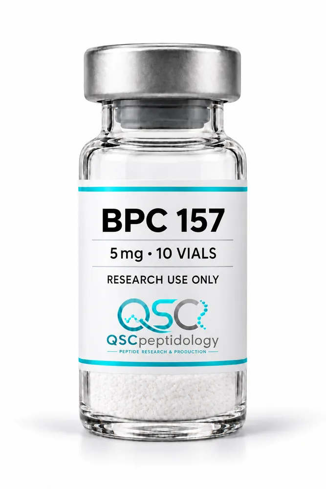 BPC-157 5mg (Opakowanie zawierające 10 fiolek) QSC Peptidology