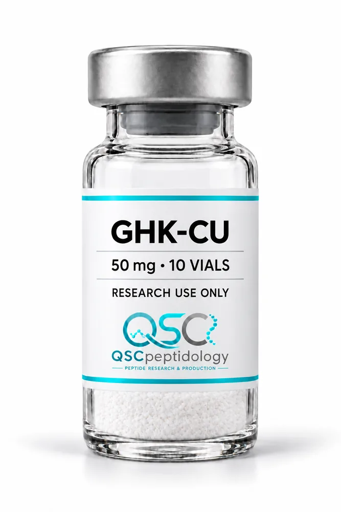 GHK-Cu 50mg (Opakowanie zawierające 10 fiolek) QSC Peptidology
