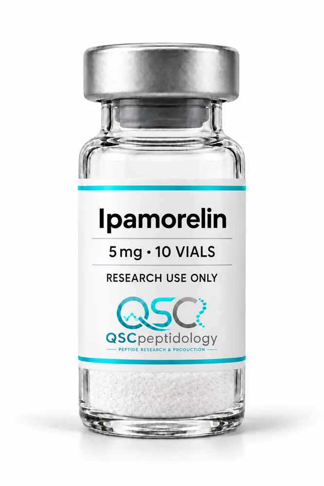 Ipamorelin 5mg (Opakowanie zawierające 10 fiolek) QSC Peptidology